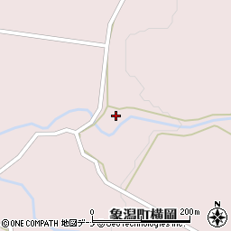 秋田県にかほ市象潟町横岡堂ノ前周辺の地図