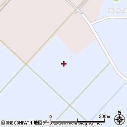 秋田県羽後町（雄勝郡）戸付周辺の地図