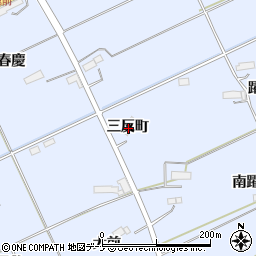 岩手県胆沢郡金ケ崎町永沢三反町周辺の地図