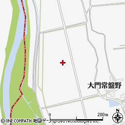秋田県湯沢市駒形町（大門下川原）周辺の地図