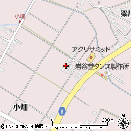 岩手県奥州市江刺愛宕小畑13周辺の地図