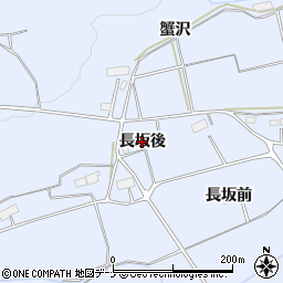 岩手県金ケ崎町（胆沢郡）永沢（長坂後）周辺の地図