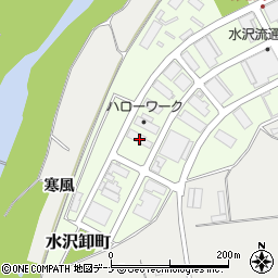 東日本フード東北第一事業部水沢営業部周辺の地図