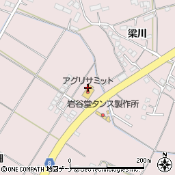 株式会社ヤマニアグリサミット江刺店周辺の地図