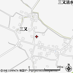 秋田県湯沢市駒形町三又61周辺の地図