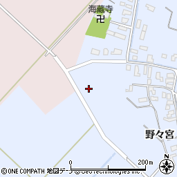 秋田県雄勝郡羽後町貝沢貝沢50周辺の地図