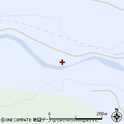 秋田県にかほ市象潟町関大境周辺の地図