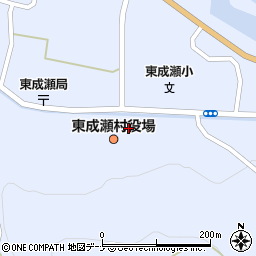 東成瀬村役場　山村開発センター周辺の地図