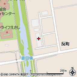 ＪＡ江刺　経済部資材センター・ふれあいセンター周辺の地図