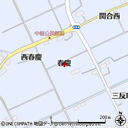 岩手県金ケ崎町（胆沢郡）永沢（春慶）周辺の地図