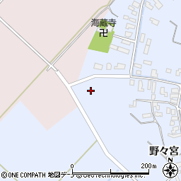 秋田県雄勝郡羽後町貝沢貝沢49周辺の地図