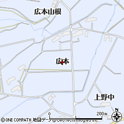 岩手県金ケ崎町（胆沢郡）永沢（広本）周辺の地図