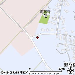 秋田県雄勝郡羽後町貝沢貝沢42周辺の地図