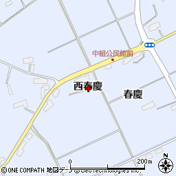 岩手県胆沢郡金ケ崎町永沢西春慶周辺の地図