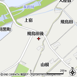 永岡神社周辺の地図