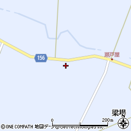 岩手県奥州市江刺藤里梁場154周辺の地図