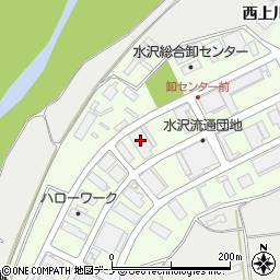 丸大堀内株式会社一関支店水沢営業所周辺の地図