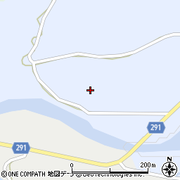 秋田県由利本荘市鳥海町上川内（下モ沢）周辺の地図