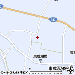 秋田県雄勝郡東成瀬村田子内田子内周辺の地図