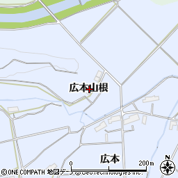 岩手県胆沢郡金ケ崎町永沢広本山根周辺の地図