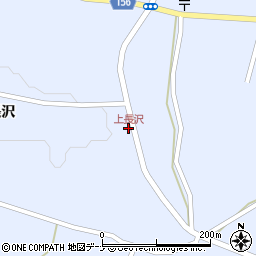 上長沢周辺の地図