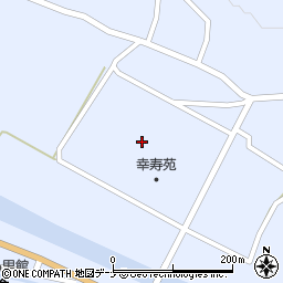 秋田県東成瀬村（雄勝郡）田子内（二階野）周辺の地図