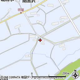 岩手県胆沢郡金ケ崎町永沢明道3周辺の地図