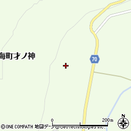 〒015-0511 秋田県由利本荘市鳥海町戈之神の地図