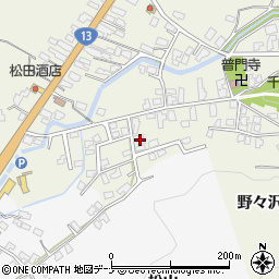 秋田県湯沢市杉沢野々沢50周辺の地図
