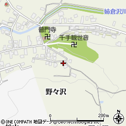 秋田県湯沢市杉沢野々沢63-24周辺の地図