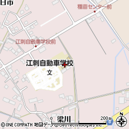 株式会社江刺自動車学校周辺の地図