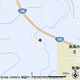 秋田県由利本荘市鳥海町上川内堰ノ下65周辺の地図