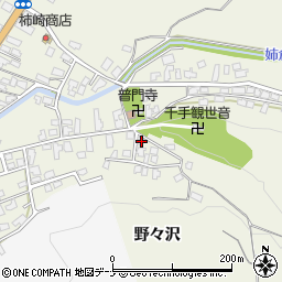 秋田県湯沢市杉沢野々沢63-9周辺の地図