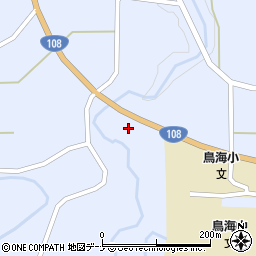 秋田県由利本荘市鳥海町上川内西野99周辺の地図