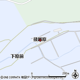 岩手県胆沢郡金ケ崎町永沢掻餅原周辺の地図