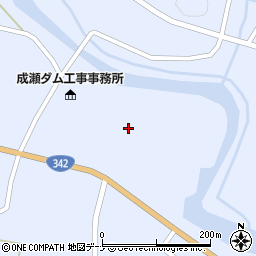 秋田県雄勝郡東成瀬村田子内周辺の地図