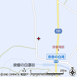 秋田県にかほ市象潟町小滝櫃石周辺の地図