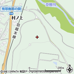 秋田県にかほ市象潟町関周辺の地図