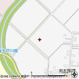 秋田県羽後町（雄勝郡）正源塚周辺の地図