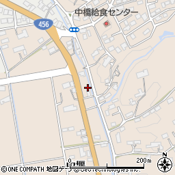 岩手県奥州市江刺岩谷堂中堰57周辺の地図