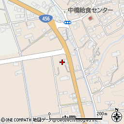 岩手県奥州市江刺岩谷堂中堰30周辺の地図