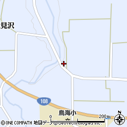 秋田県由利本荘市鳥海町上川内滝野2周辺の地図