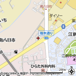 株式会社酒のやまや　江刺店周辺の地図