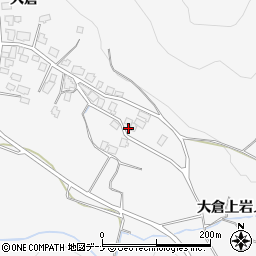 秋田県湯沢市駒形町大倉16周辺の地図