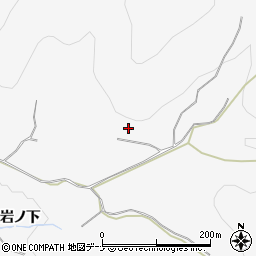 秋田県湯沢市駒形町大倉来田沢周辺の地図
