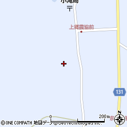 秋田県にかほ市象潟町小滝北田1周辺の地図