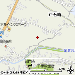 秋田県湯沢市杉沢周辺の地図