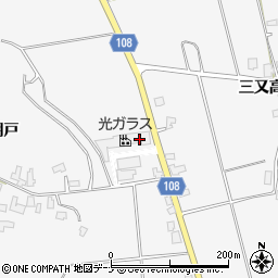 秋田県湯沢市駒形町三又永段周辺の地図