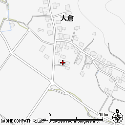 秋田県湯沢市駒形町大倉下岩ノ下周辺の地図
