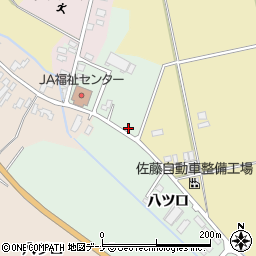 秋田県湯沢市倉内三ツ屋周辺の地図